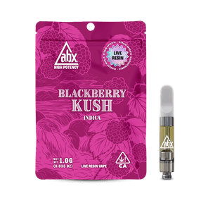 ABX | Vape Cart | 1g | Live Resin | Blackberry Kush