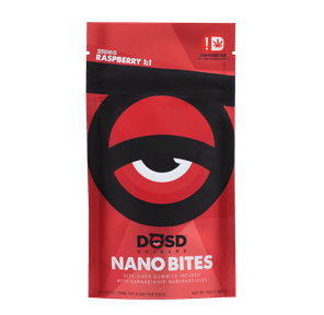 DOSD EDIBLES RASPBERRY INDICA 1:1 250MG