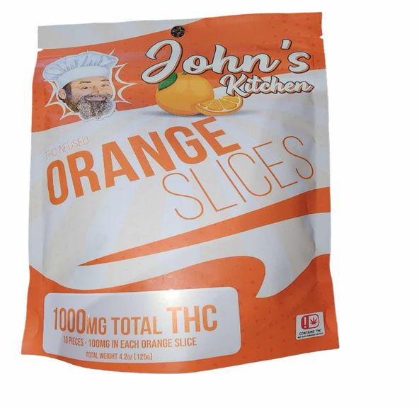 John's Kitchen Orange Slices 1000mg
