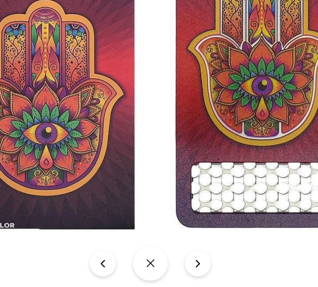 TP#G Grinder Card Hamsa Red