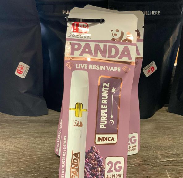 Purple Runtz Live Panda Disposable 2g
