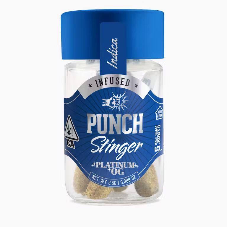 Punch - Stinger - Platinum OG - (2.5g) 5 pre-rolls