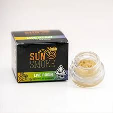 Sun Smoke - 1g Live Rosin Badder (Notorious Cherry)