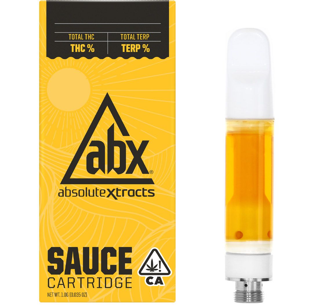 ABX Sauce Vape Cartridge Orange Velvet 1g