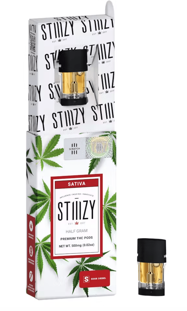 PRE-ORDER ONLY *BLOWOUT DEAL! $25 0.5g Sour Diesel (Sativa) Pod - STIIIZY