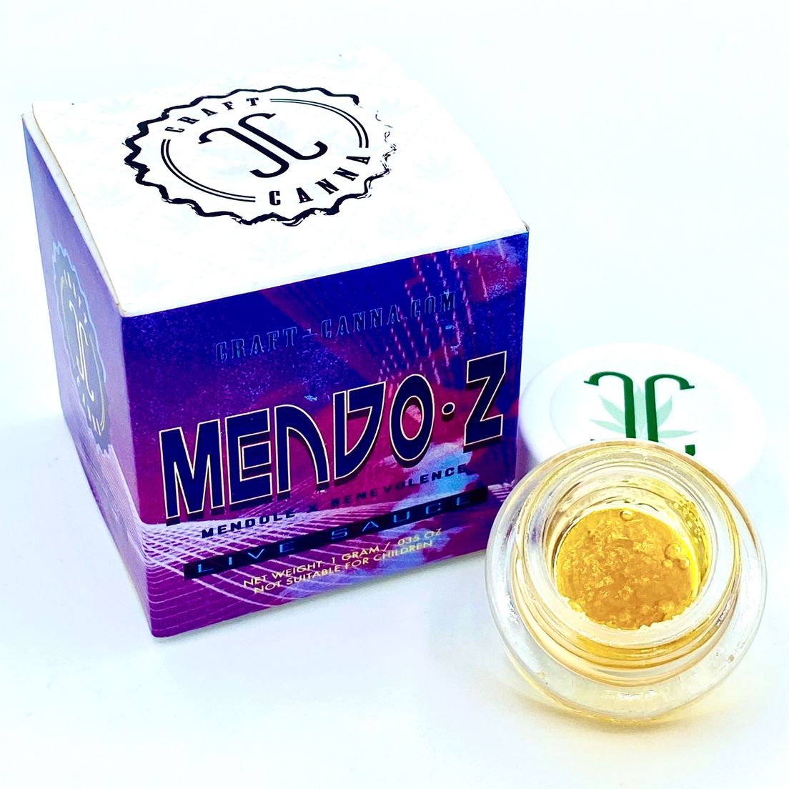 Craft Canna Mendo Z 1 g Live Sauce 81.02%THC