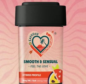 Edibles-Easyday Passionfruit Strawberry 25mg 10pk