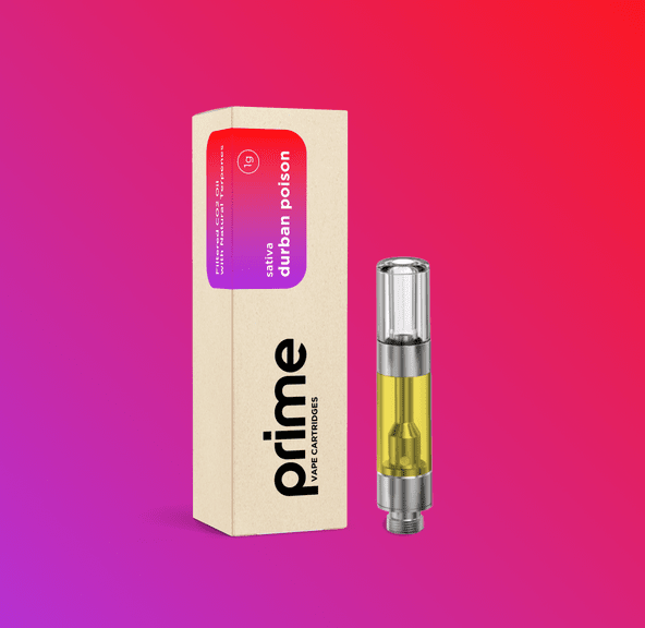 GOLDEN TRENDS PRIME DURBAN POISON FULL SPECTRUM CO2 CART 1G