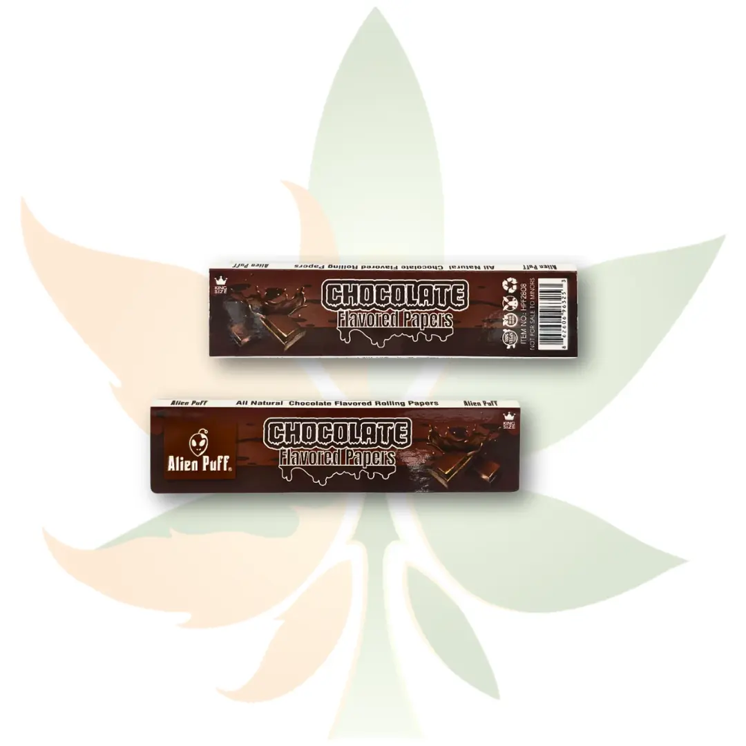 Alien Puff - Flavoured 1 1/4 Rolling Papers - Chocolate