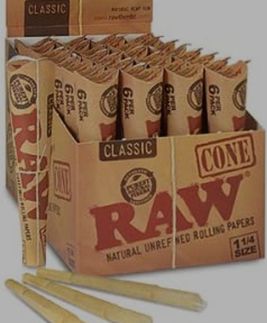 Blazy Susan | Zig Zag | RAW - 1 1/4 Cones 6pk