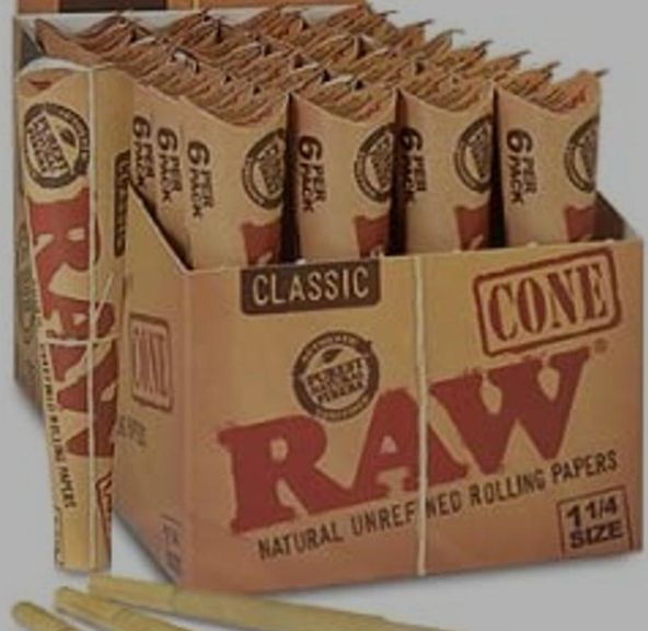 Blazy Susan | Zig Zag | RAW - 1 1/4 Cones 6pk