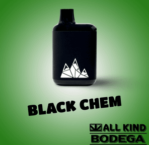Black Chem 1g Disposable Cured Resin Vape Cart (@pamolab)