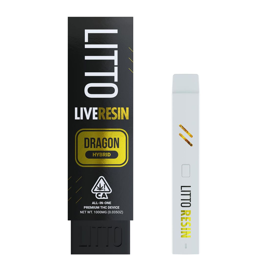 LITTO - Live Resin AIO - 1g - Dragon
