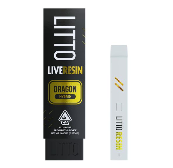 LITTO - Live Resin AIO - 1g - Dragon