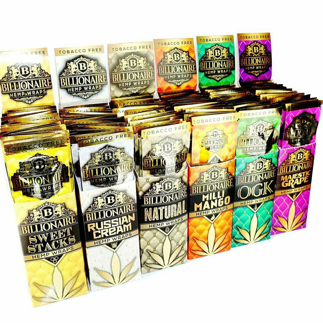 Billionaire Blunt Hemp Wraps 2pk - Ballin Blueberry