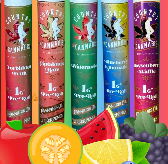 Country Cannabis - 1g Infused Pre-Roll - Pineapple Express (Sativa)