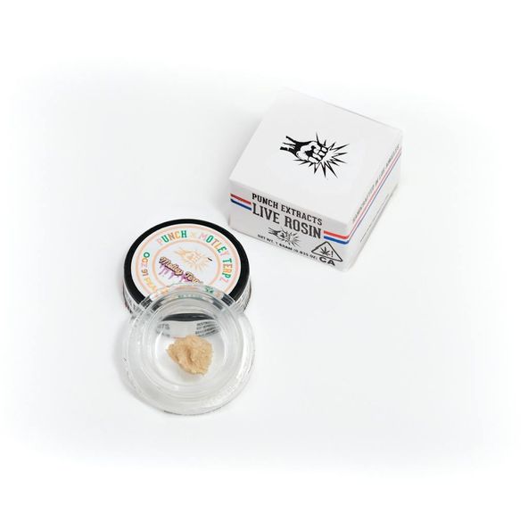 Punch Edibles & Extracts - Live Rosin Badder - OGZ 91 Peaches - Tier 4 1g