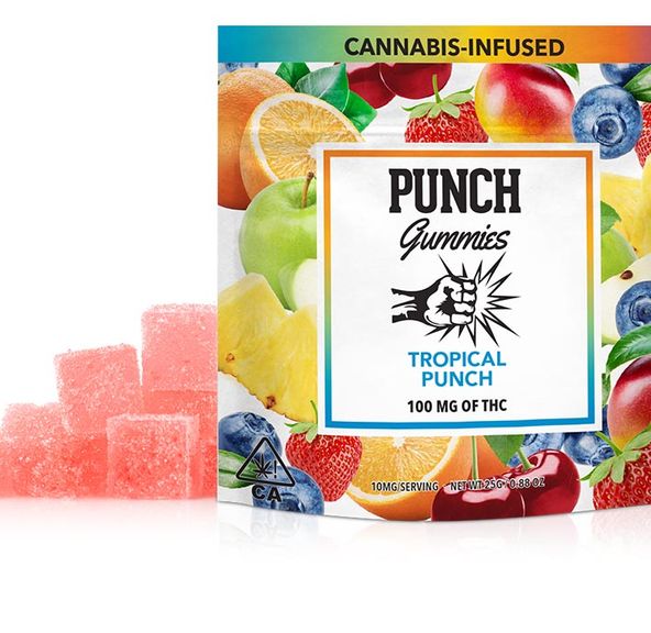 Punch - 100mg Gummies - Strawberry Lemonade