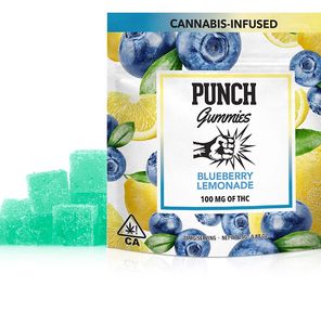 Punch Edibles - 100mg Gummies - Blueberry Lemonade