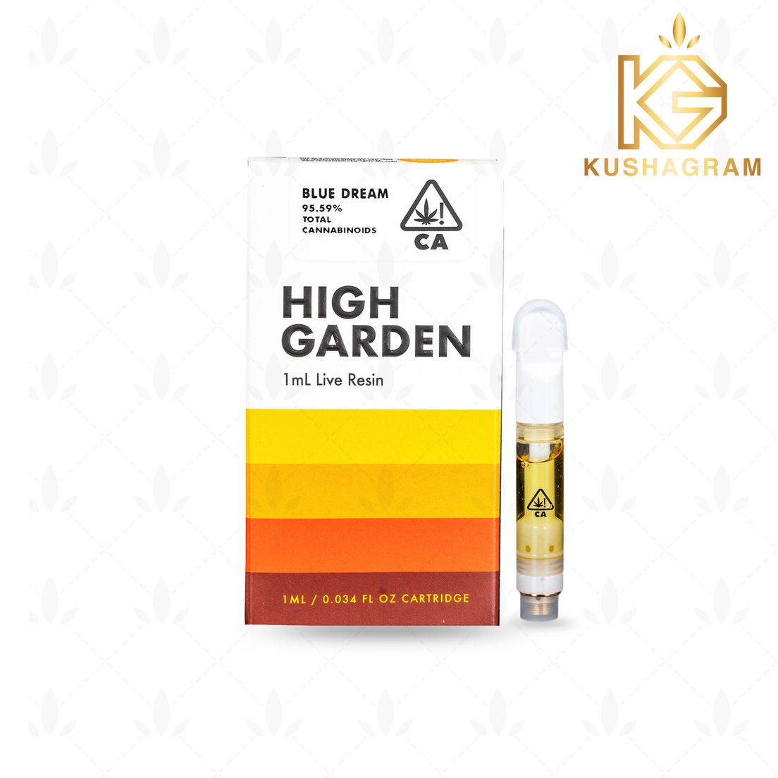 High Garden - Blue Dream (1ml Pure Live Resin Cartridge) 1g