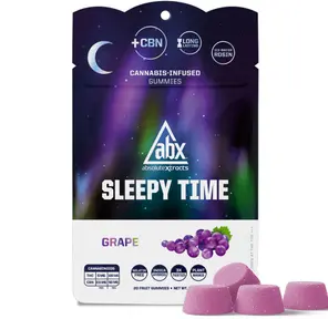ABX - Grape 2:1 THC:CBN Sleepy Time Solventless Gummies - 150mg