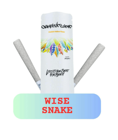 Oakfruitland - Wise Snake Dual Pack Preroll 2g