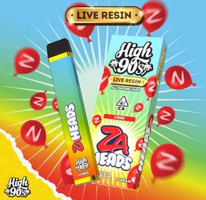 HIGH 90s: ZA Heads Live Resin All-In-One Vape