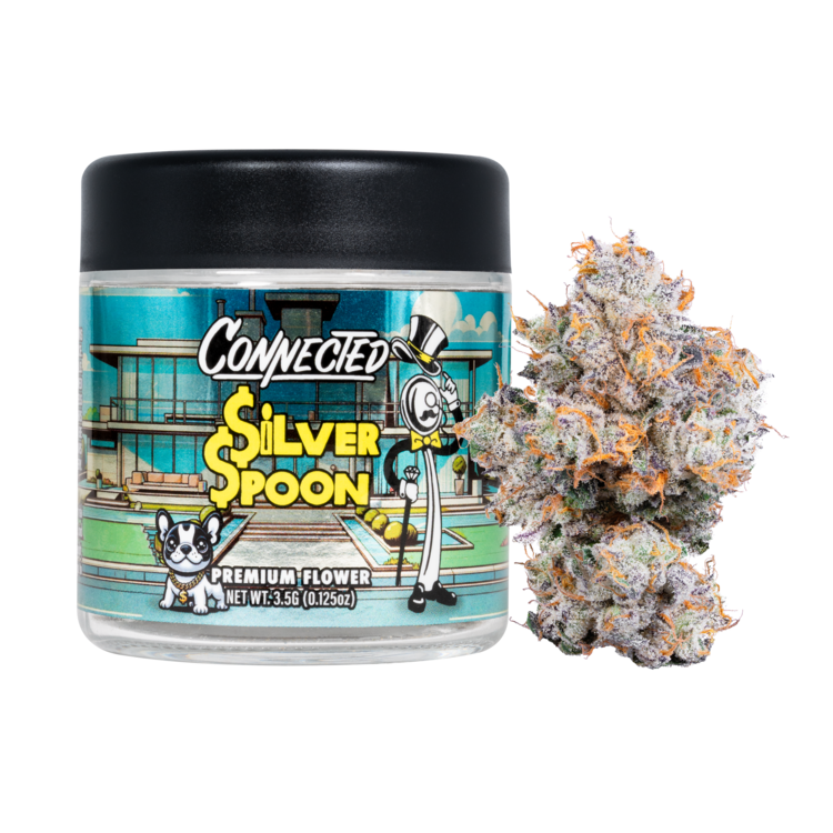 Connected Indoor Flower Silver Spoon 3.5g