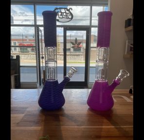 Bong 12" Dual chamber (234)