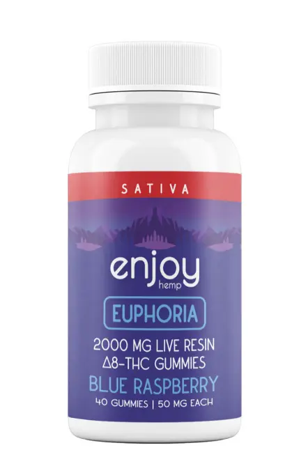 Enjoy Delta 8 THC Euphoria Gummies - 40ct