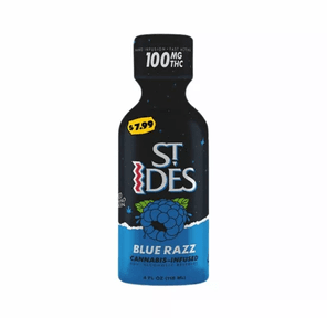 St. Ides- BLUE RAZZ 100MG SHOT