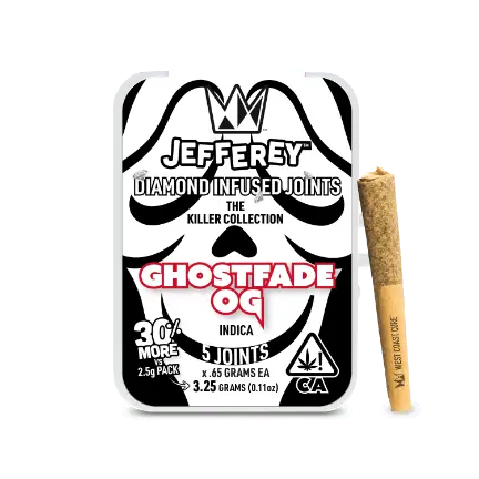 GhostFade OG Jefferey 5pk Infused Pre Rolls 3.25 g