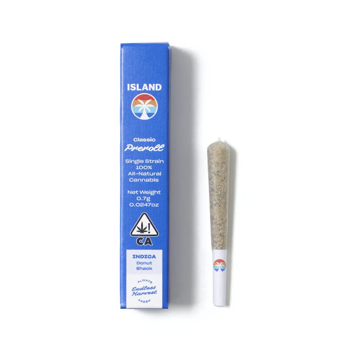 Island - Island Classic Preroll: Donut Shack (Indica) 1g