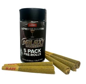 Espresso Martini Moonrock Infused Prerolls 5pk