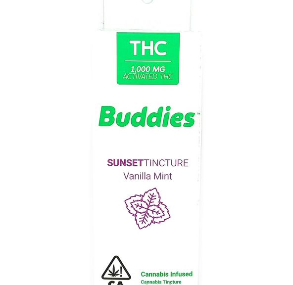 Buddies - Sunset - Indica - Tincture 1000mg