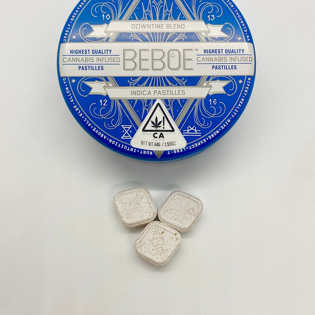 High CBD Indica Downtime Pastilles - BEBOE