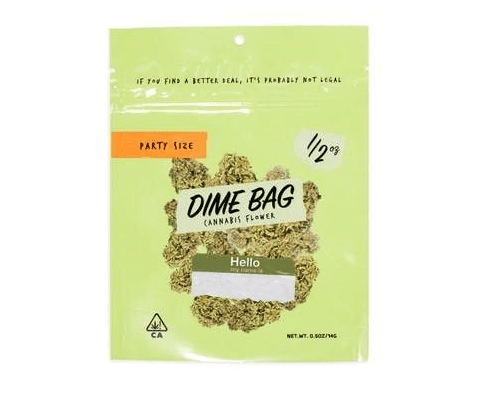 Dime Bag Flower Afghan Kush 14g