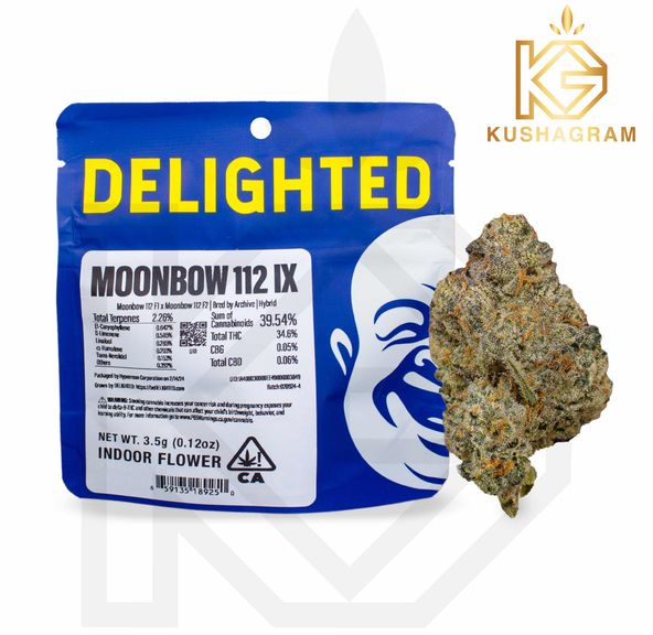 DELIGHTED - Moonbow 112 IX 3.5g