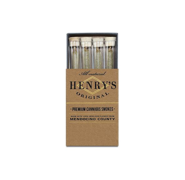 Henrys Original- King Louis XIII Prerolls 4pk 2g (I)