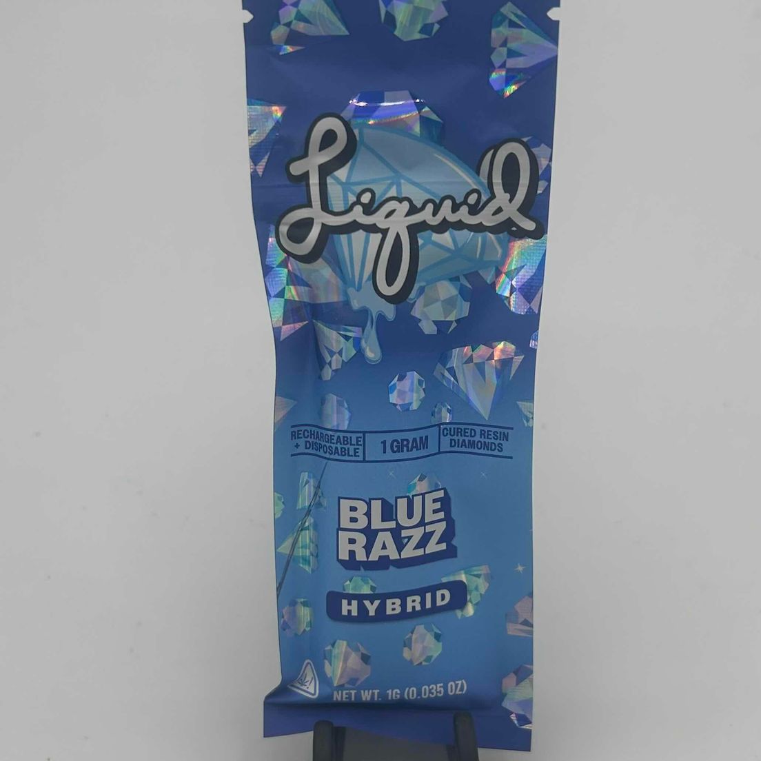 Blue Razz Cured Resin Diamonds 1g disposable