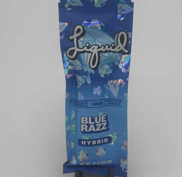 Blue Razz Cured Resin Diamonds 1g disposable