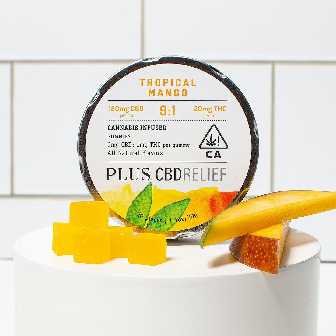 100MG 9:1 CBD TROPICAL MANGO