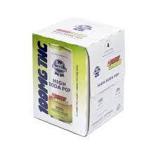 Cherry Limeade 25mg Infused Soda 4pk