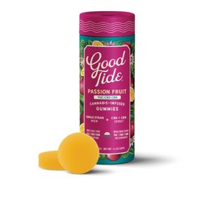 Good Tide - Passionfruit 1:1:1 THC/CBD/CBN Rosin Gummies 10pk 100mg