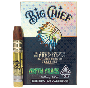 Big Chief CDT Cartridges 1G - Green Crack