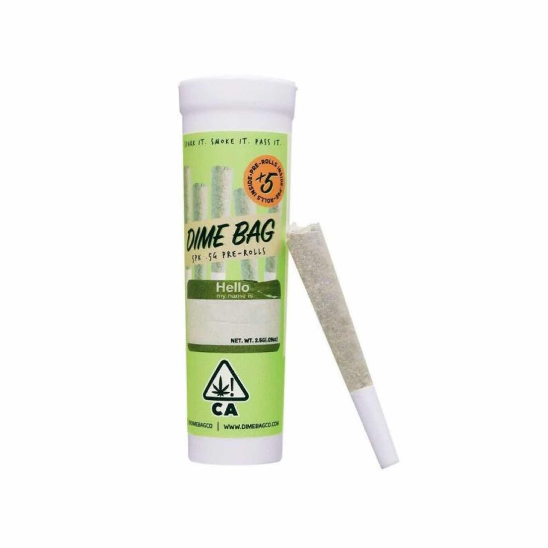 Dime Bag Pre-roll Pack Purple Octane 2.5g