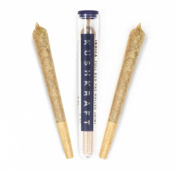 0.8g Pink Tuna Indica Pre Roll by KushKraft