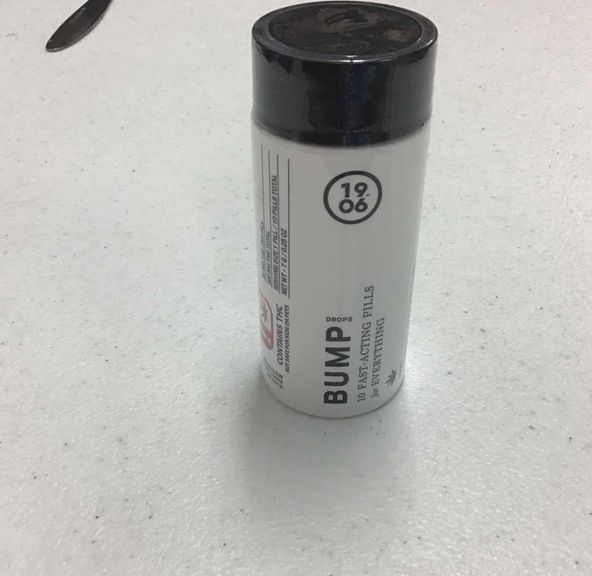 1906 Bump Drops Bottle