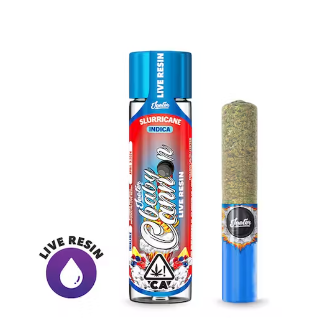 Baby Cannon Slurricane Live Resin Infused Pre-Roll