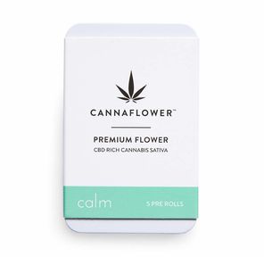 Cannaflower - Calm CBD Preroll 5pack